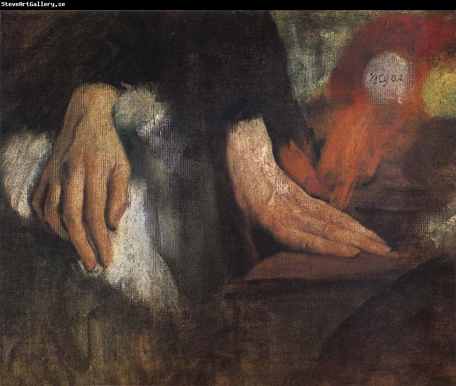 Edgar Degas Study of Hand